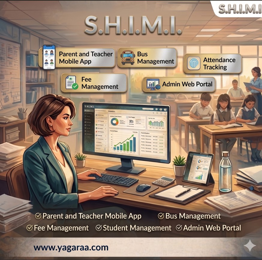 S.H.I.M.I. — All-in-one School Management Platform